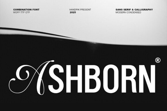Ashborn: A Font for Editorial Elegance
