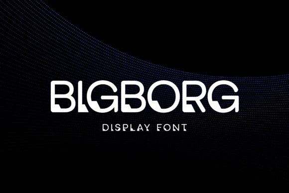 Bigborg: A Bold Display Font for Creative Branding
