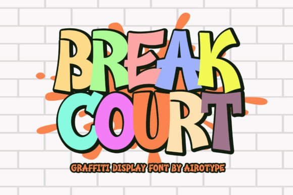 Break Court: A Bold Typeface for Dynamic Branding