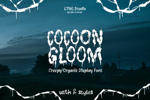 Cocoon Gloom: A Display Typeface for Dark, Impactful Web Design