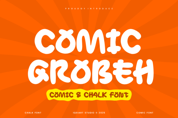 Comic Grobeh: A Playful Font for Kids and Creativity