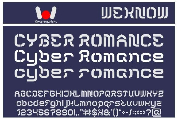 Cyber Romance: The Font That Elevates Your Brand