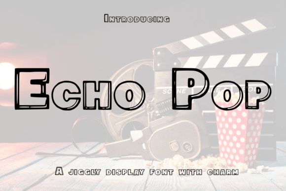 Exploring Echo Pop: A Bold Retro Font for Branding
