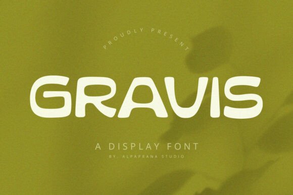 Gravis: A Font That Breathes Life into Your Handmade Creations
