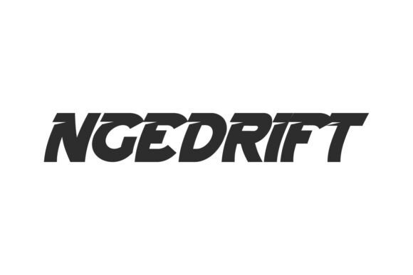 Ngedrift: A Bold Display Font for Editorial Impact
