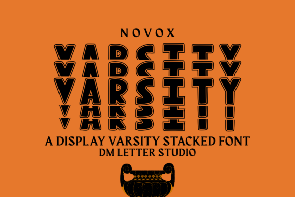 Novox Varsity Stacked: The Font That Speaks Volume in Your Campaigns